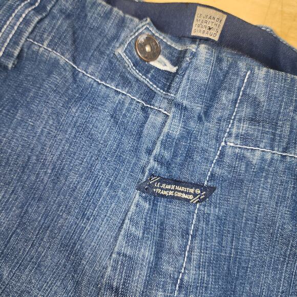 MARITHE FRANCOIS GIRBAUD sz 36 Jeans M + FG Shuttle Strap Street - Picture 7 of 10